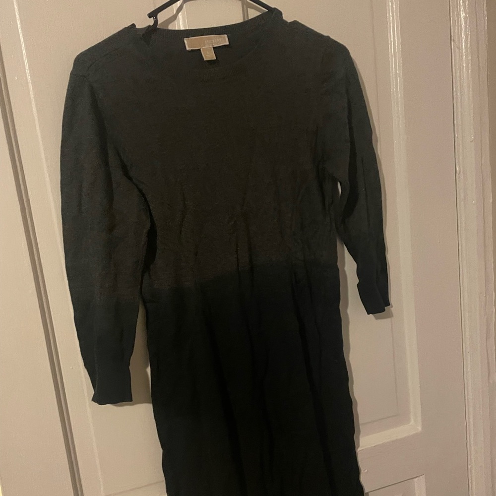 Michael Kors women's S gray sweater dress